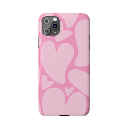 Melting Pink Heart Case
