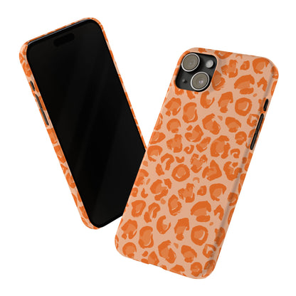 Orange Leopard Case