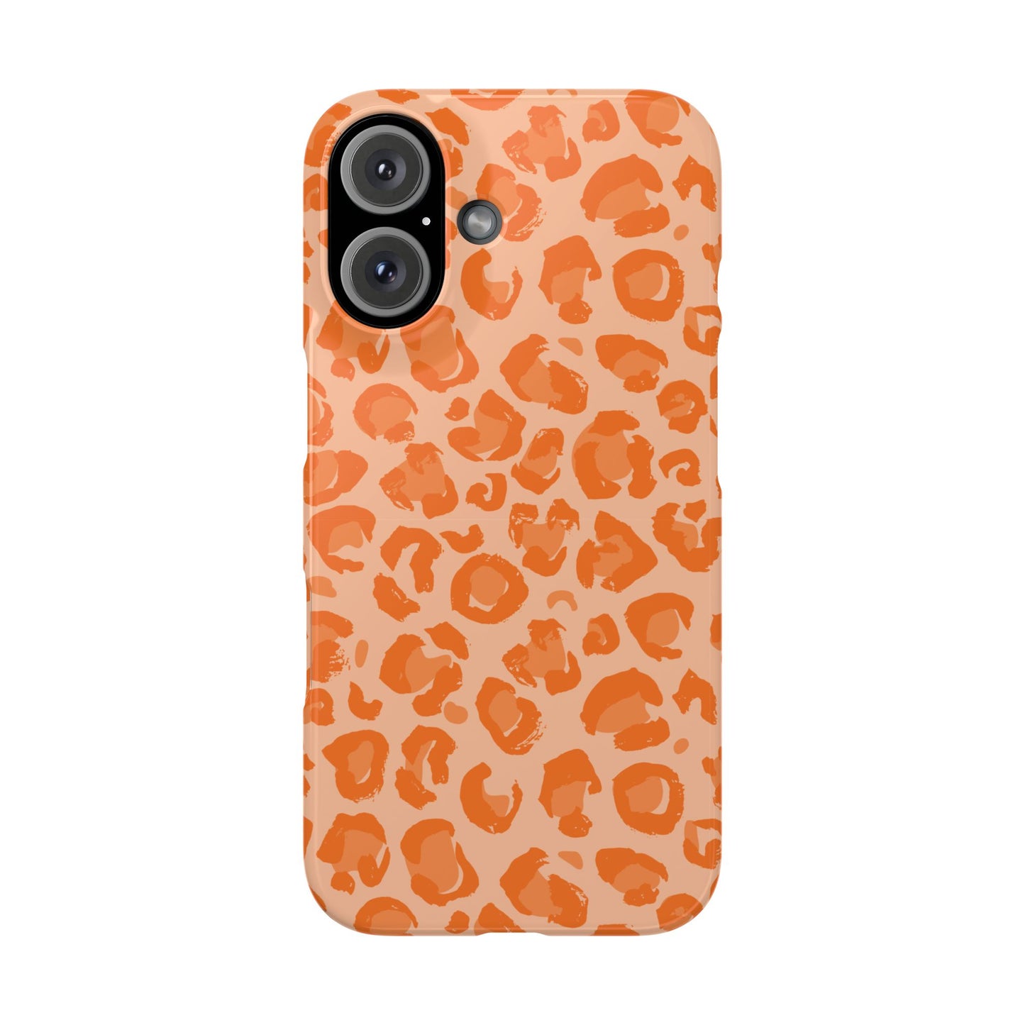 Orange Leopard Case