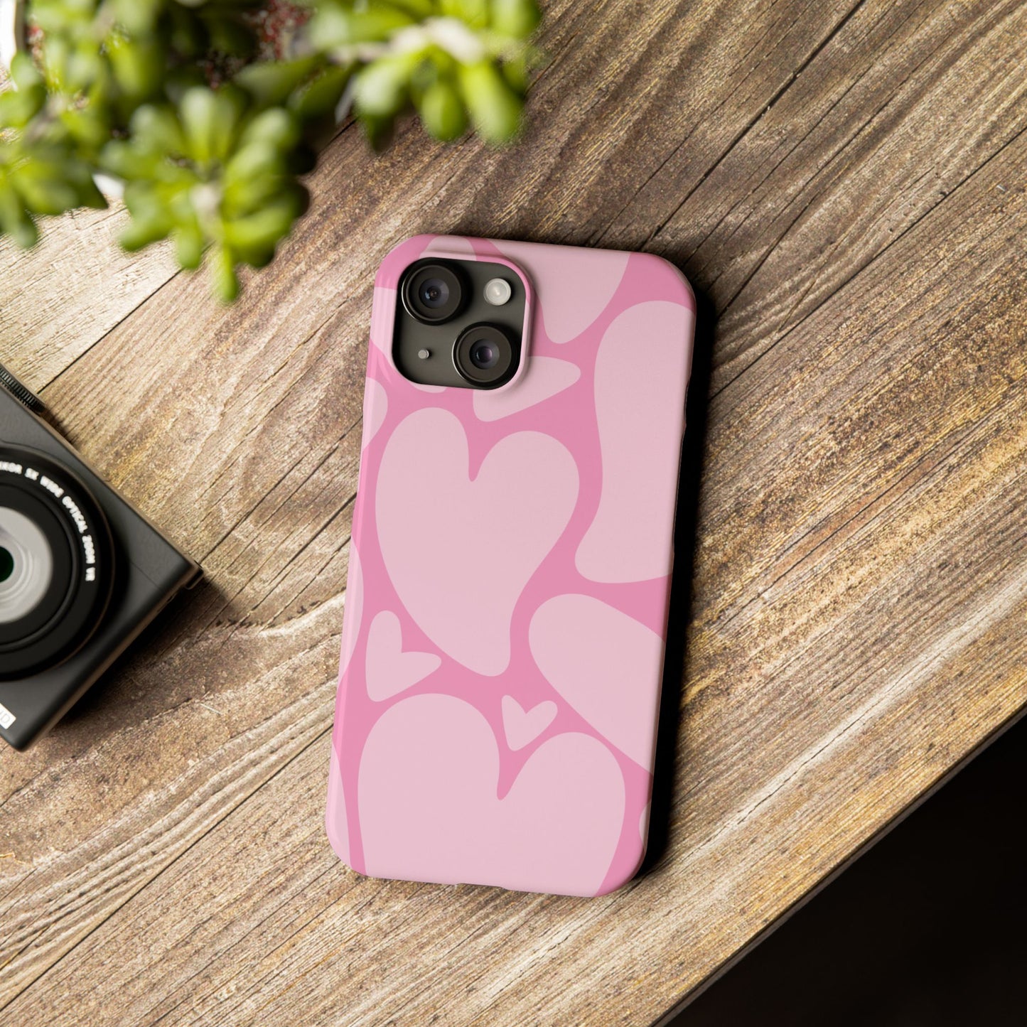 Melting Pink Heart Case