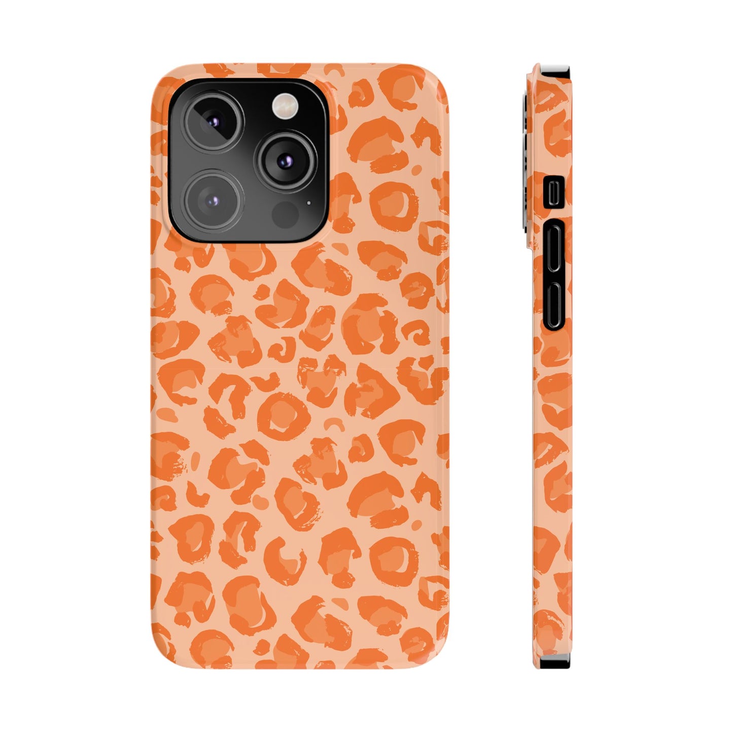 Orange Leopard Case