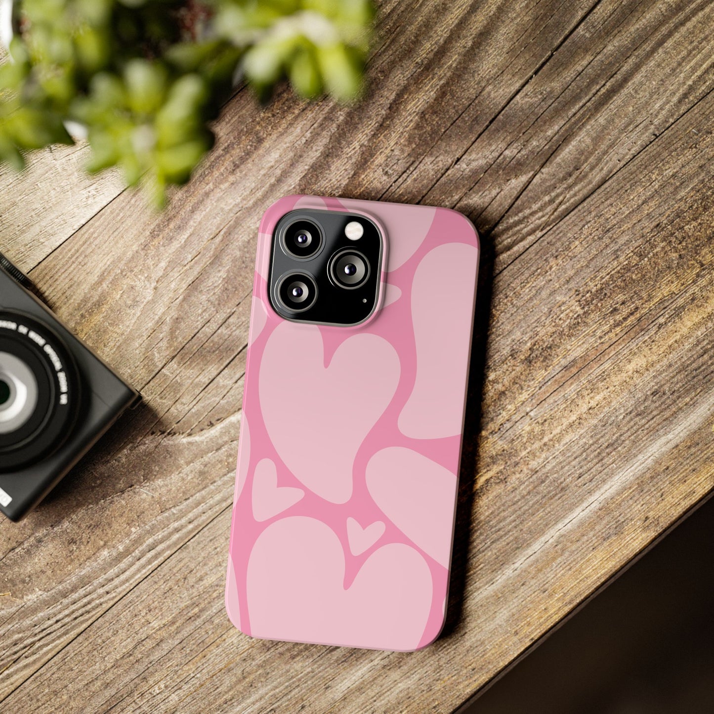 Melting Pink Heart Case