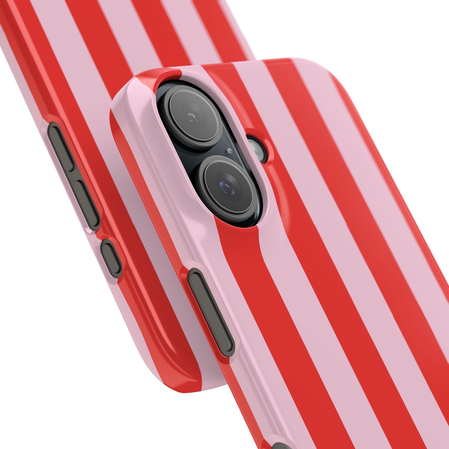 Red&Pink Stripe Case