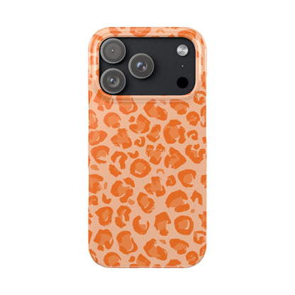 Orange Leopard Case