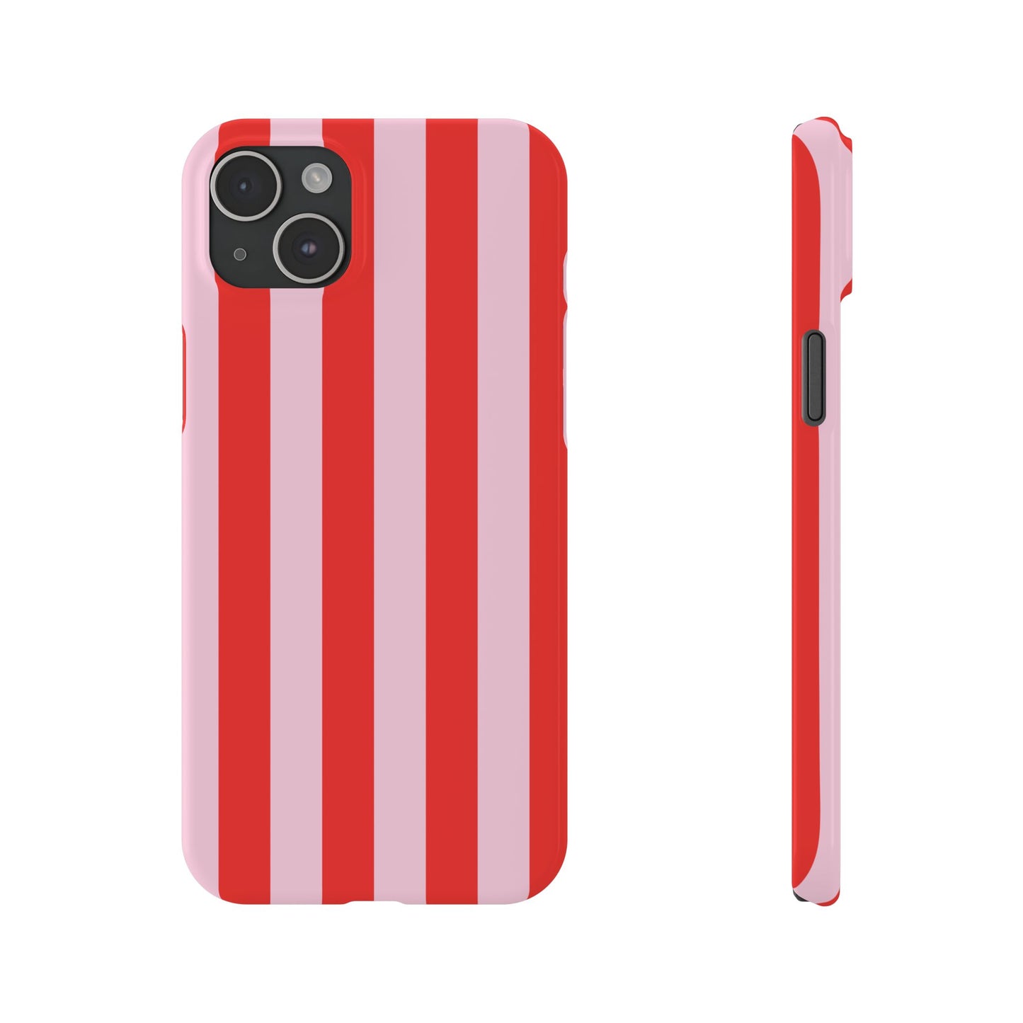Red&Pink Stripe Case