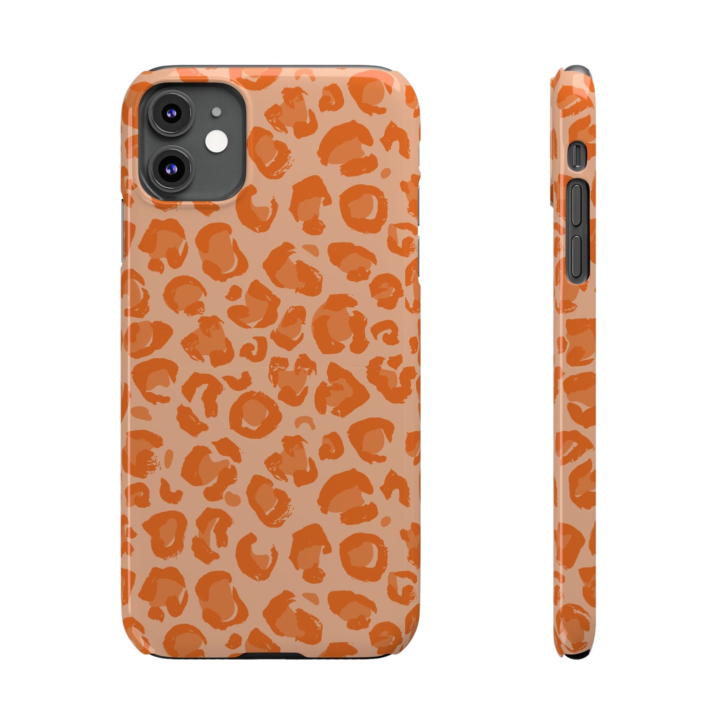 Orange Leopard Case