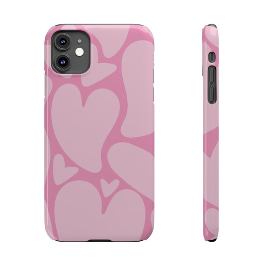 Melting Pink Heart Case