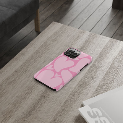 Melting Pink Heart Case
