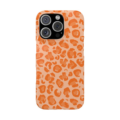 Orange Leopard Case
