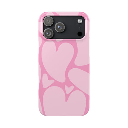 Melting Pink Heart Case