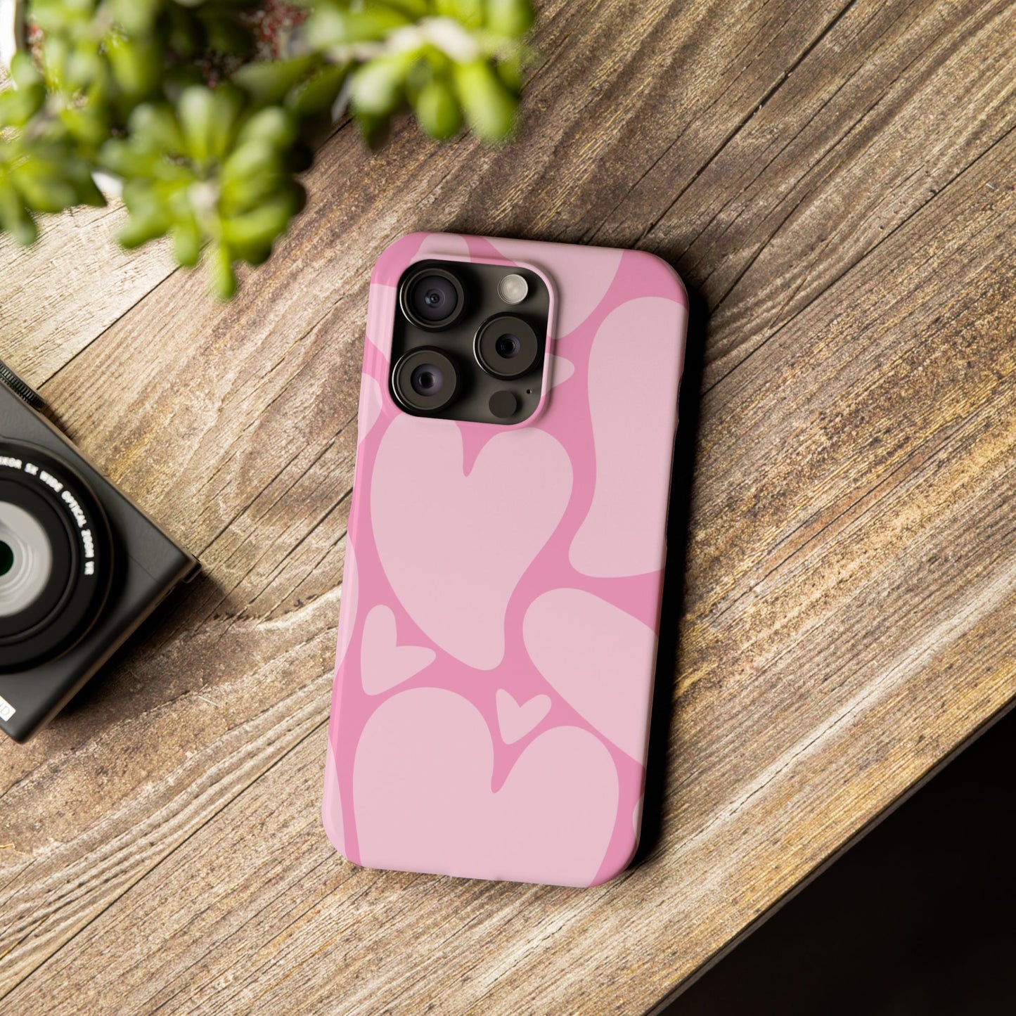 Melting Pink Heart Case