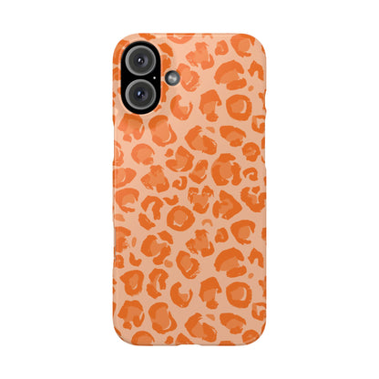 Orange Leopard Case