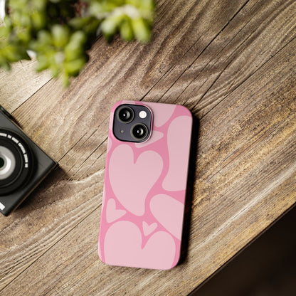 Melting Pink Heart Case