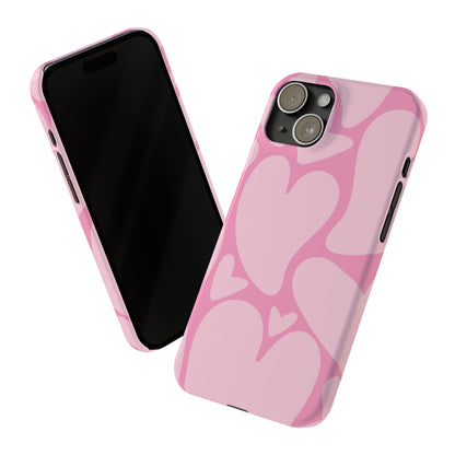 Melting Pink Heart Case