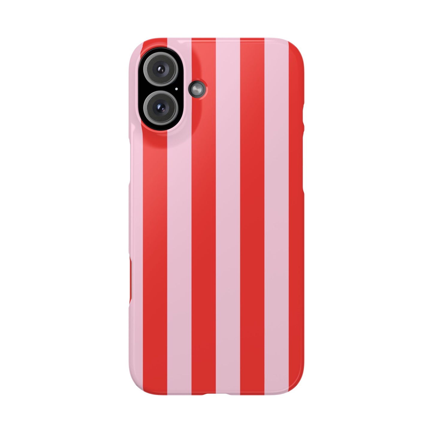Red&Pink Stripe Case