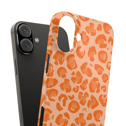 Orange Leopard Case