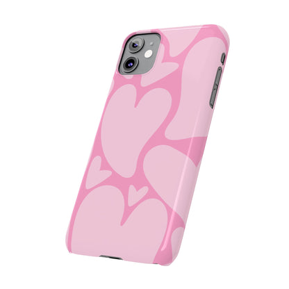 Melting Pink Heart Case