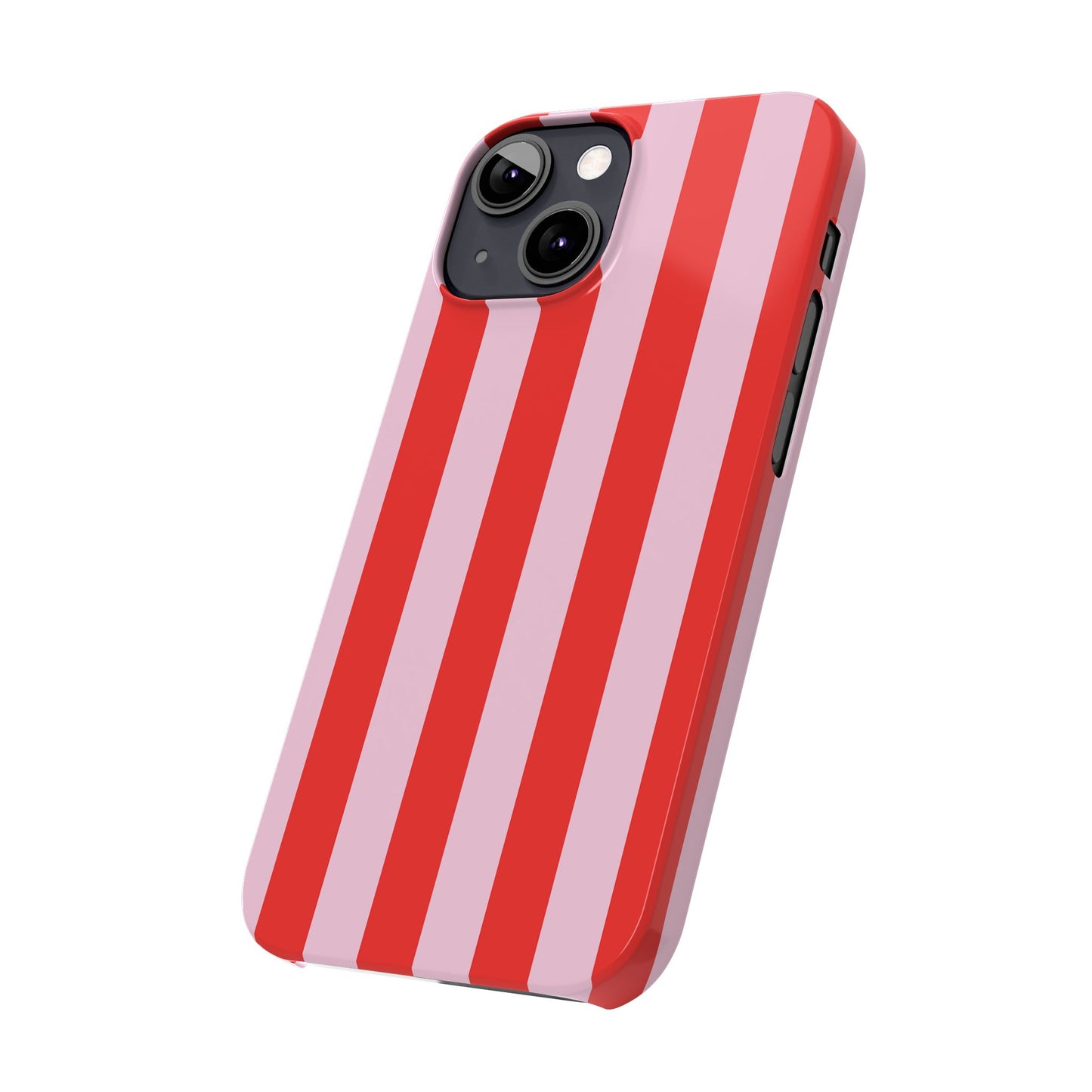 Red&Pink Stripe Case