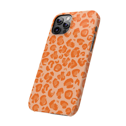 Orange Leopard Case