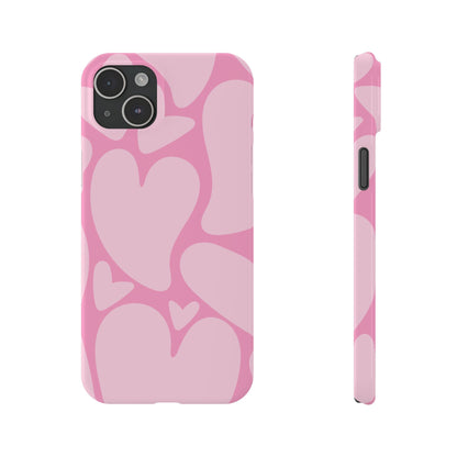 Melting Pink Heart Case
