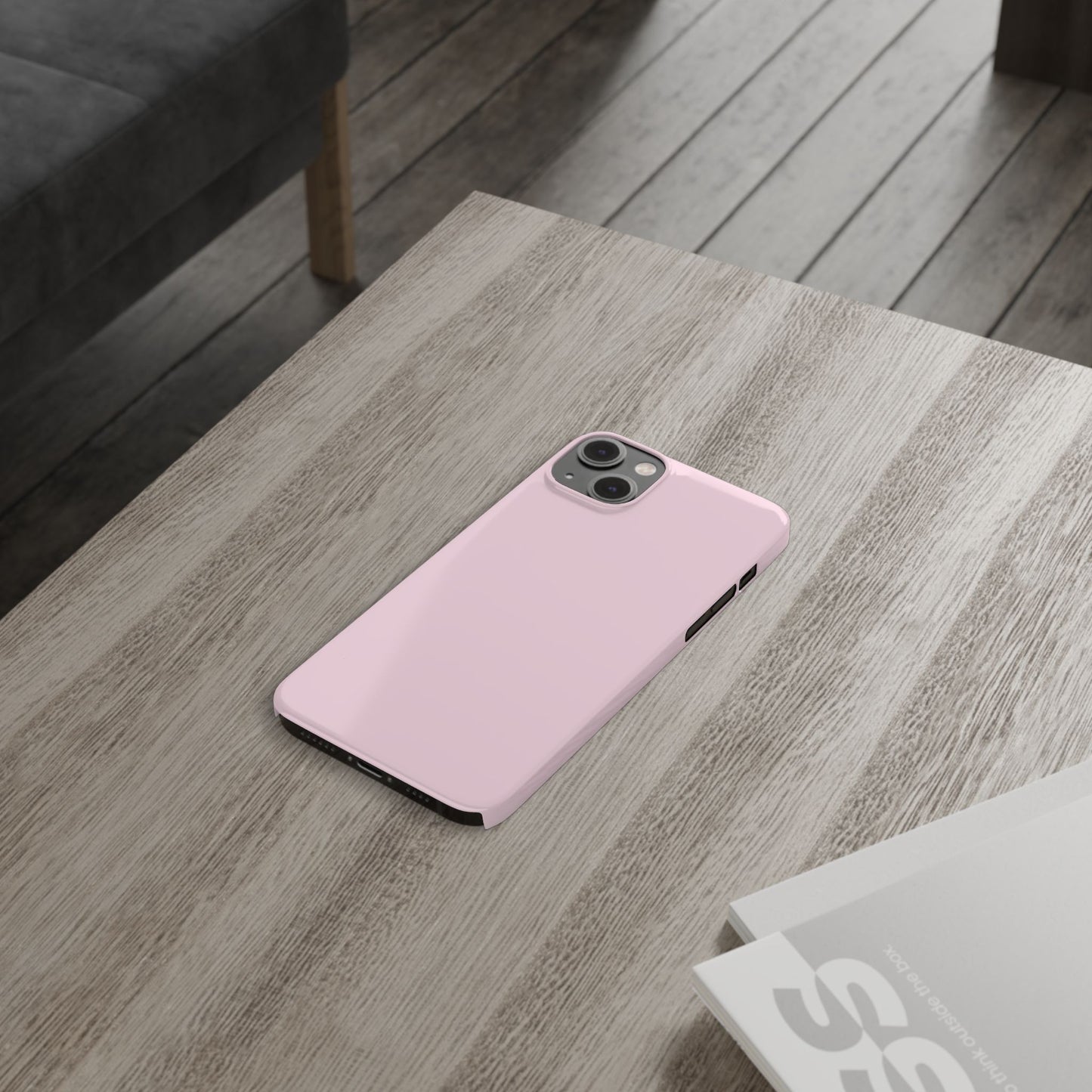 Solid Pink iPhone Case