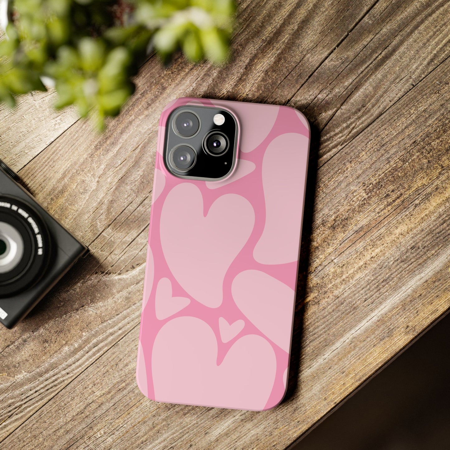 Melting Pink Heart Case