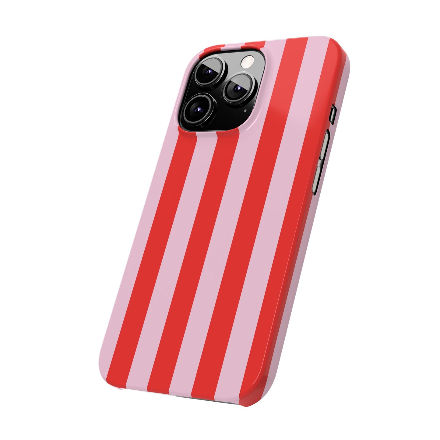 Red&Pink Stripe Case