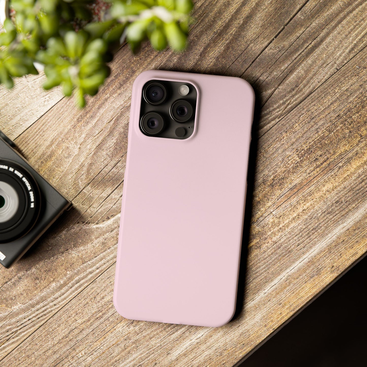 Solid Pink iPhone Case