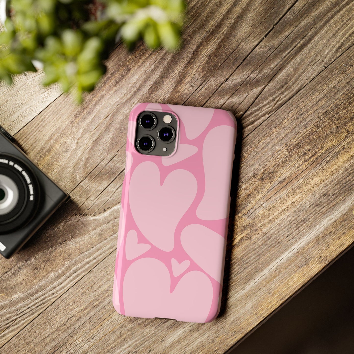 Melting Pink Heart Case