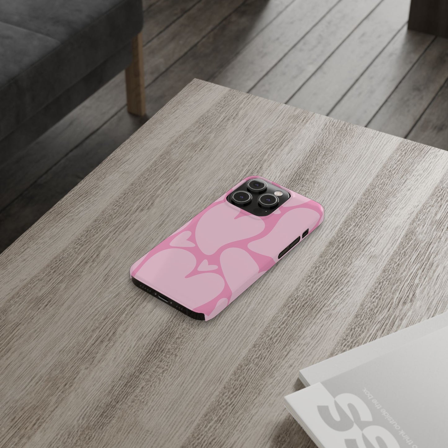 Melting Pink Heart Case