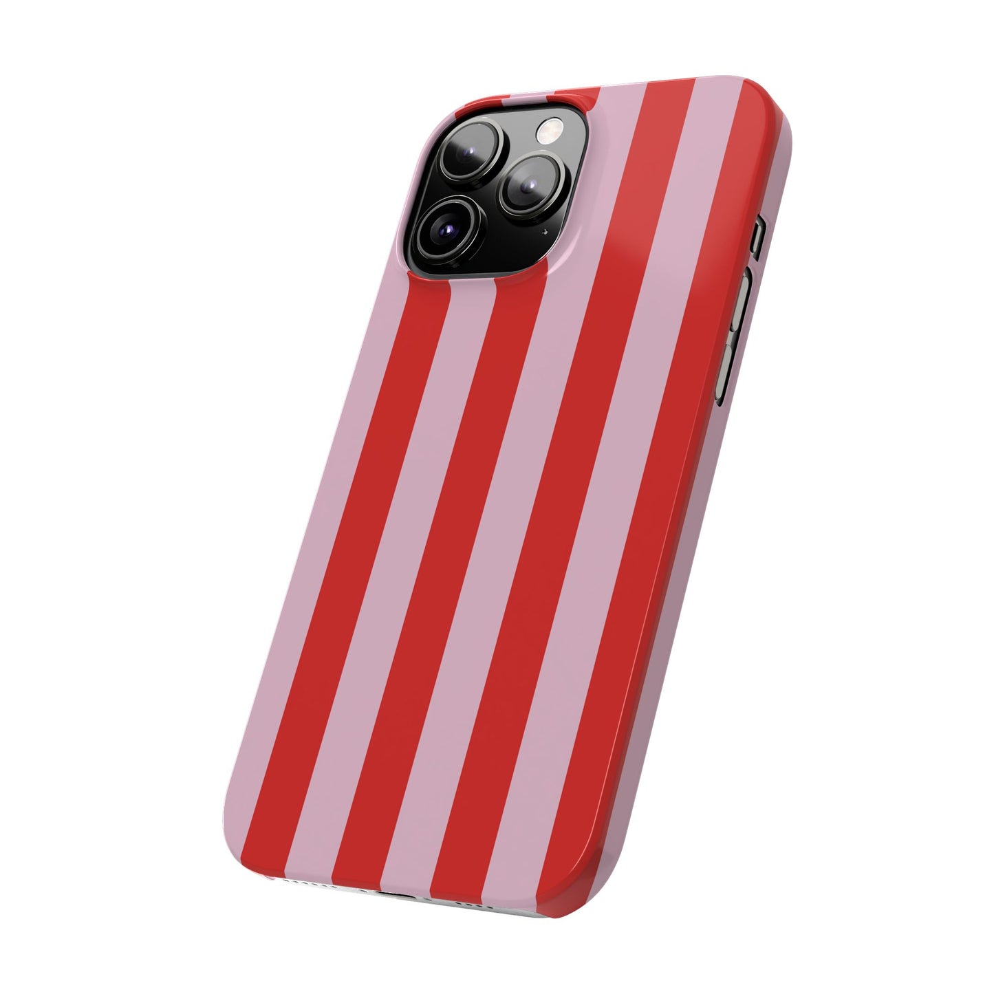 Red&Pink Stripe Case