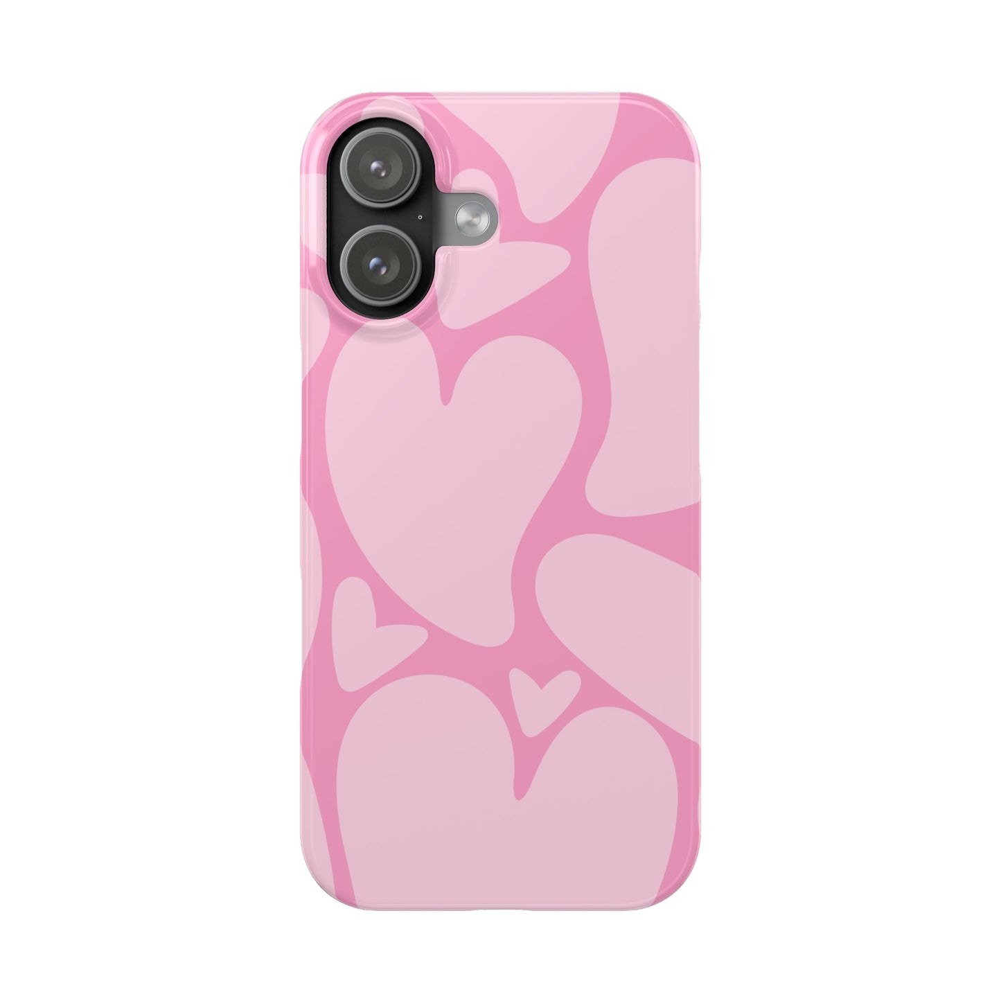 Melting Pink Heart Case