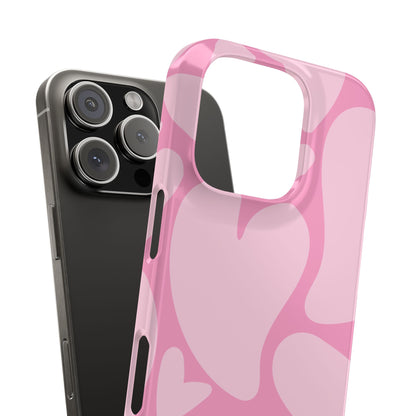 Melting Pink Heart Case