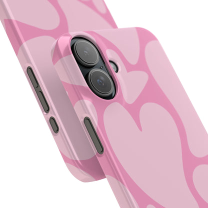 Melting Pink Heart Case