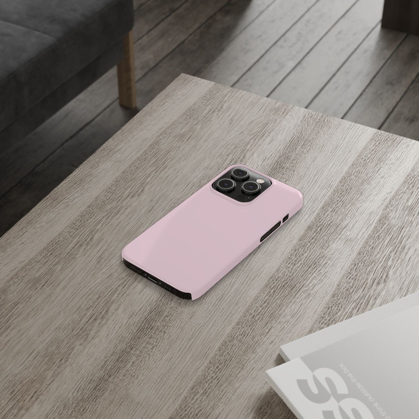 Solid Pink iPhone Case