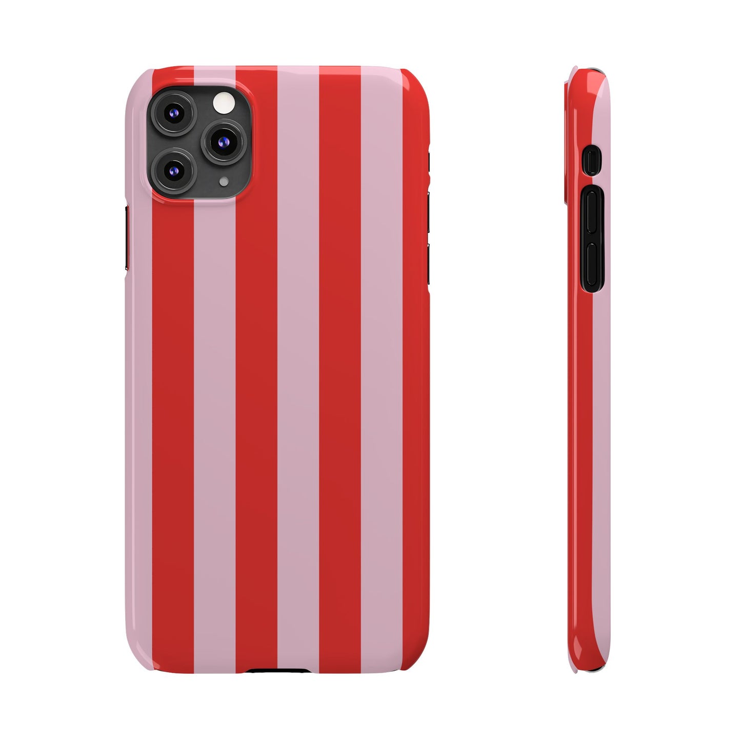 Red&Pink Stripe Case
