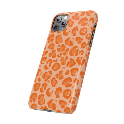 Orange Leopard Case