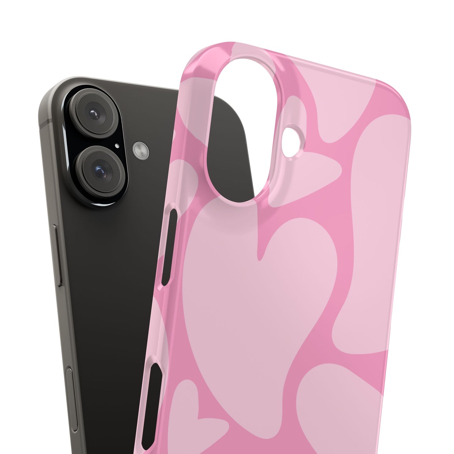 Melting Pink Heart Case