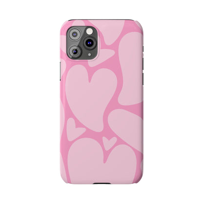 Melting Pink Heart Case