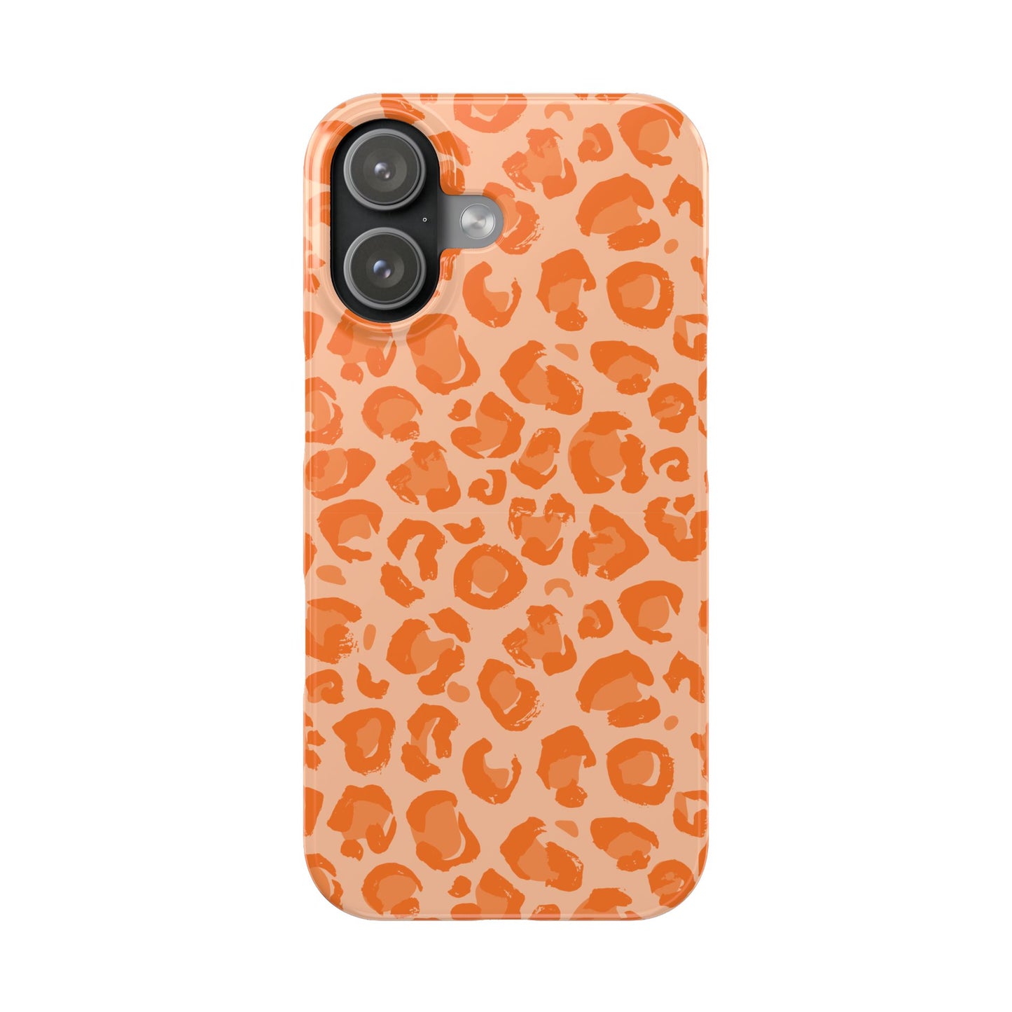 Orange Leopard Case