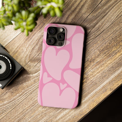 Melting Pink Heart Case