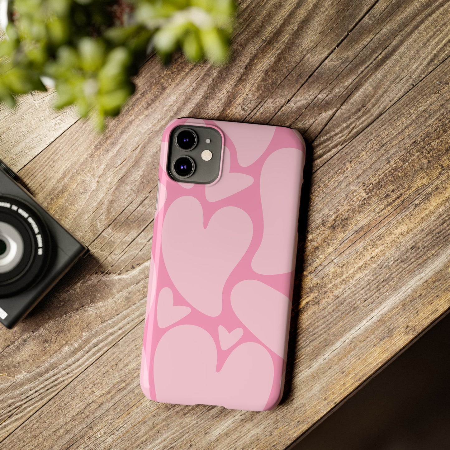 Melting Pink Heart Case