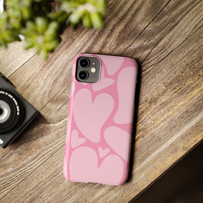 Melting Pink Heart Case