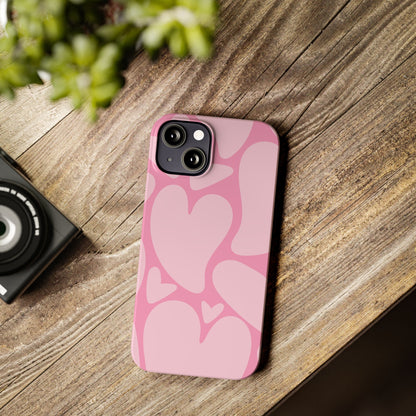 Melting Pink Heart Case