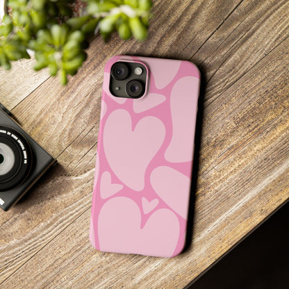 Melting Pink Heart Case