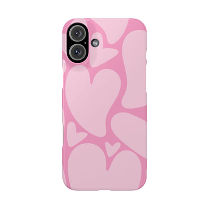 Melting Pink Heart Case