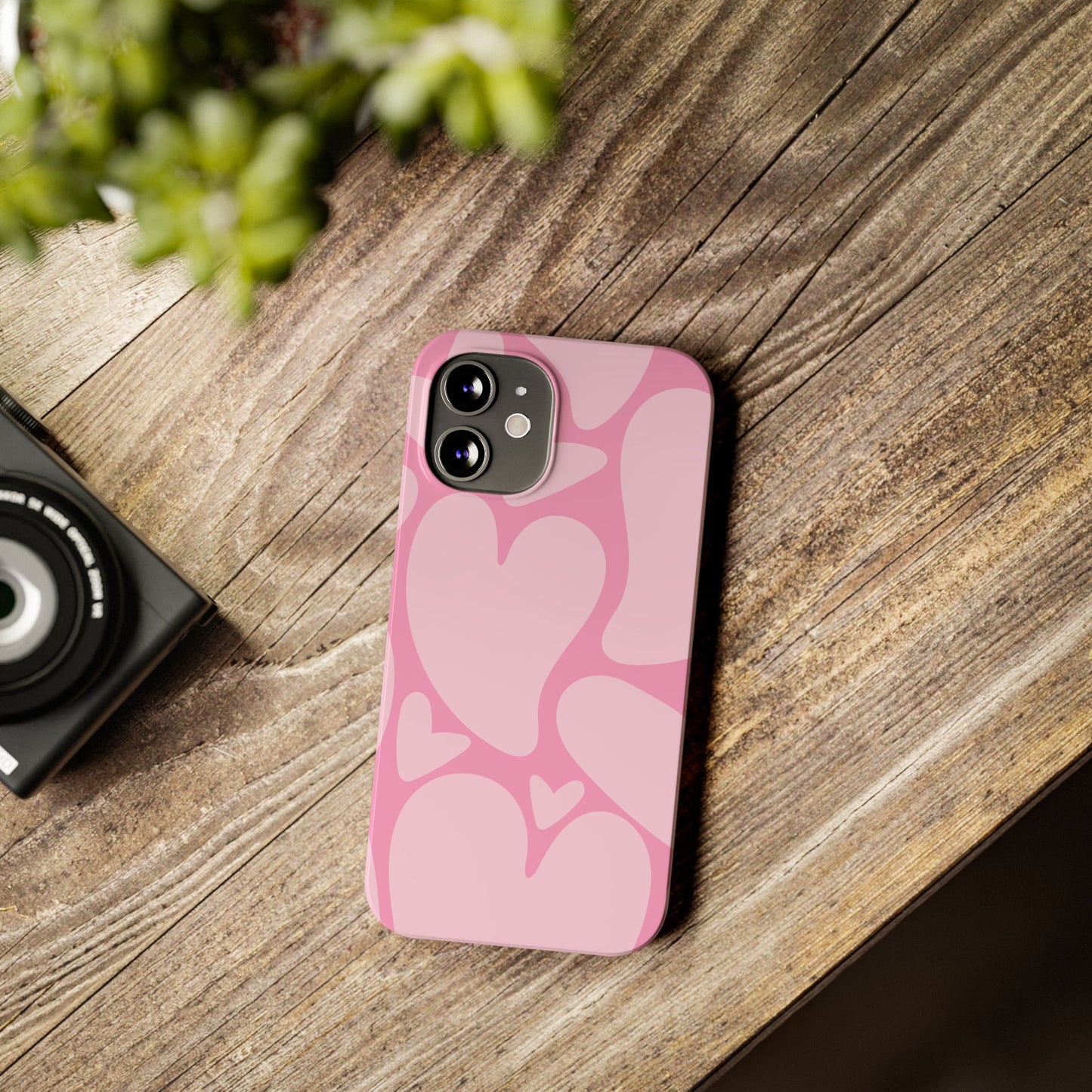 Melting Pink Heart Case