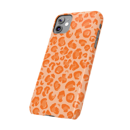 Orange Leopard Case