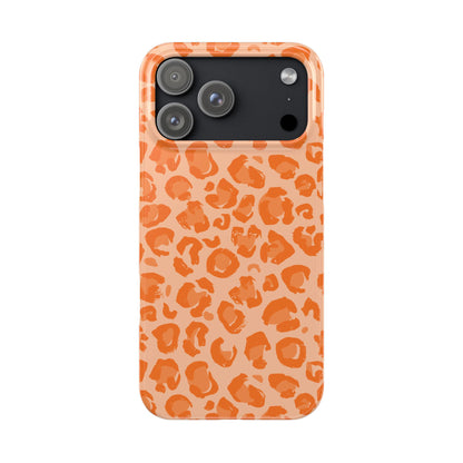 Orange Leopard Case