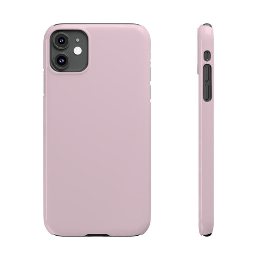 Solid Pink iPhone Case